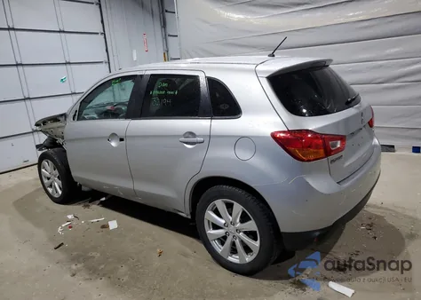 2015 Mitsubishi Outlander Sport Es from USA, damaged, VIN 4A4AP3AU3FE024638